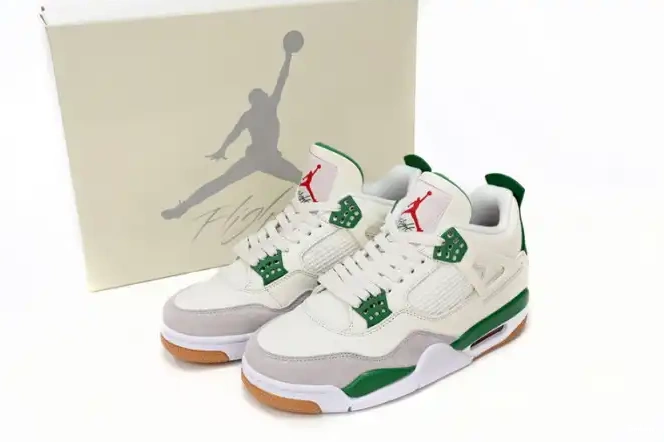 Bmlin Shoes 4 Retro Pine SB Jordan DR5415-103 Green 0506